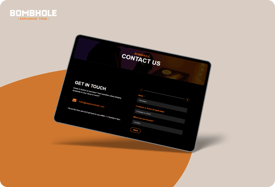 Dashboard preview on laptop