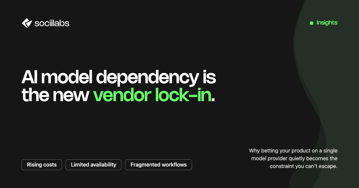 AI Model Dependency Is the New Vendor Lock-In